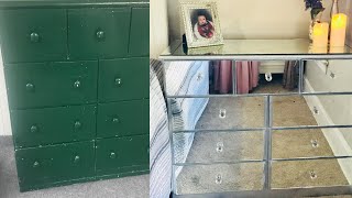 Diy Mirrored DresserRevamp 20 [upl. by Lytton938]