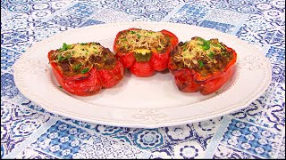 Morrones rellenos de carne [upl. by Merilyn]