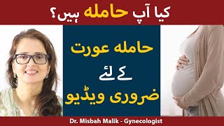 Hamal K Liye Tips In UrduHindi  Haamla Aurat K Liye Mufeed Ghizaen  Pregnancy Tips MUST WATCH [upl. by Anaujnas]