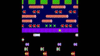 Frogger MAME Gameplay video Snapshot Rom name frogger [upl. by Hirasuna]