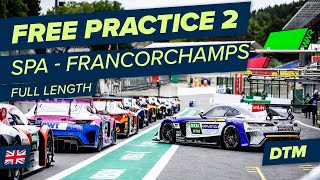 RELIVE  DTM Free Practice 2  SpaFrancorchamps  DTM 2022 [upl. by Ricca949]