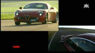 Alfa Romeo 8C Competizione essai Turbo [upl. by Bidget67]