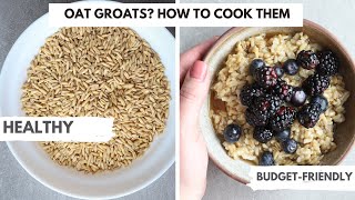 Oat groats What They Are And How To Cook Them In A Pressure Cooker [upl. by Torres806]