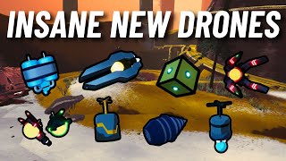 Adding INSANE New Drones in Risk of Rain 2 [upl. by Lucania]