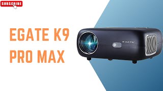 EGate K9 Pro Max  Best Budget Projector from eGate [upl. by Reggis]