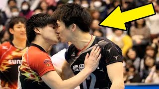 10 INCREDIBLE KISSES BETWEEN PLAYERS IN SPORTS [upl. by Brock998]