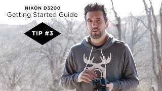 Nikon D3200 Guide  Tip 3  Increasing Monitor Brightness [upl. by Igig728]