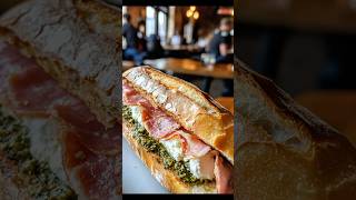 Mortadella Sandwich with Ricotta and Pistachio Pesto Recipe recipe [upl. by Thesda91]