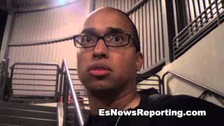 boxing expert doug fischer on mayweather vs khan EsNews Boxing [upl. by Andre]