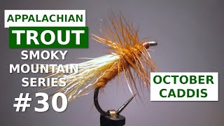 October Caddis  Fly Tying AppalachianGreat Smoky Mountain Trout Patterns [upl. by Margaretta]