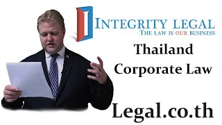 quotThe Illegality of Nominee Shareholdersquot Is Already Settled Thai Law [upl. by Cassilda]