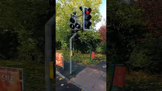 Braintree Coggeshall Road B1256 Telent 4G Traffic Lights Toucan Crossing [upl. by Paviour]