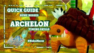 Alchemia Story  Quick Guide Archelon [upl. by Lanuk]