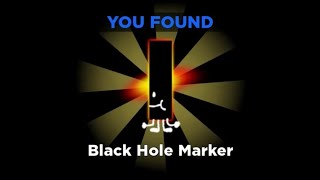 How to get BLACK HOLE marker in FIND THE MARKERS Roblox  UPDATED 2024 [upl. by Noswal]