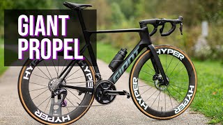 My Giant Propel Is FINISHED  First Ride Impressions [upl. by Acireit675]