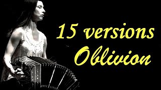 Oblivion Piazzolla  Best 15 versions vocal and instrumentals  A full hour [upl. by Orr]