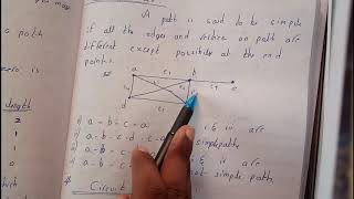 SIMPLE PATH  GRAPH THEORY amp TREES  DISCRETE MATHEMATICS  OU EDUCATION [upl. by Lewendal]