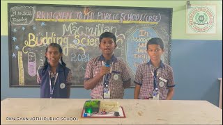 TEAM C  MACMILLAN BUDDING SCIENTIST  PROJECT TO IIT CHENNAI [upl. by Aitnecserc]