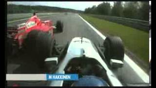 Formula 1 GP Belgio 2000 un sorpasso nella storia il mitico hakkinen [upl. by Showker806]