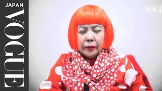 草間彌生Yayoi Kusamaが語る、エイジレスな理由Vogue Japan [upl. by Pelson]