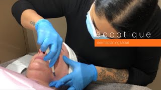 DERMAPLANING New Facial at Eccotique Spa amp Salon [upl. by Hirsh876]