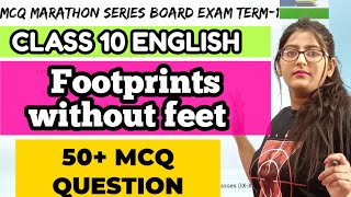 Footprints without feet class 10 mcqFootprints without feet class 10Class 10 English [upl. by Ytisahc]