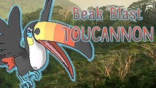 Sub Beak Blast Toucannon  Pokemon Sun and Moon Showdown Live [upl. by Wystand905]