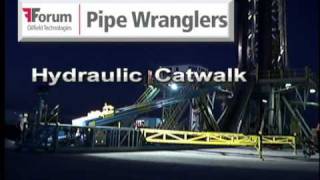 Pipe Wranglers Hydraulic Catwalk Product Demo [upl. by Nova]