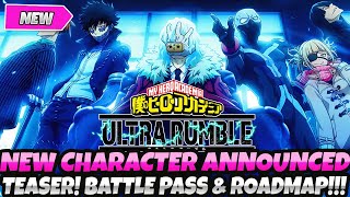 BREAKING NEWS NEXT NEW CHARACTER ANNOUNCED TEASER BATTLE PASS BIG S3 INFO My Hero Ultra Rumble [upl. by Yremrej]