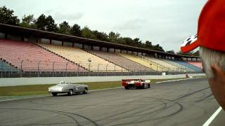 mercedes 300 sls VS Opel Commodore steinmetz in Hockenheim [upl. by Aileno]