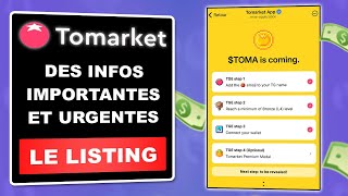 🚨 TOMARKET  DOUBLE TON ALLOCATION ET DÉBLOQUE 100 DE TON AIRDROP 🚀 [upl. by Rehpotsrhc]