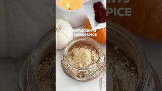 4 Ingredients Pumpkin Spice Recipe pumpkinspice veganrecipes fallrecipe [upl. by Airom]