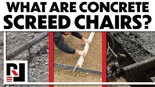 All About Concrete Screed Rails And Screed Chairs [upl. by Manard]