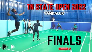 TAMILNADU LEVEL OPEN BADMINTON TOURNAMENT 2022  MD FINALS  KALAIYARASAN DHARMA vs SAI YOKESH [upl. by Cassy]