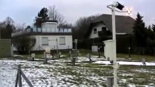 Der Deutsche Wetterdienst baut eine Wetterstation in Schauenburg [upl. by Ecarg]