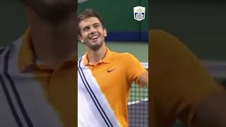 When Borna Coric Defeated Federer In Shanghai [upl. by Aynekat]