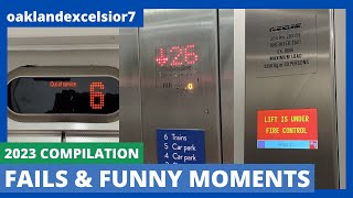 2023 LiftElevator Fails amp Funny Moments Compilation [upl. by Naelcm]