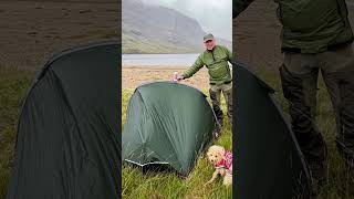 Wildcamping with GusExplores Lochan Na H Earba [upl. by Lotson]