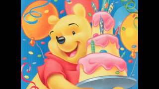 Happy Birthday to you by Winnie the Pooh [upl. by Wyndham]