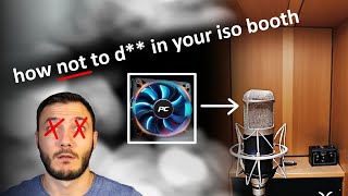 Build Your Own Ventilation System Simple PC Fan Solution for Your Iso Booth [upl. by Florina]