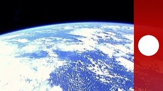 Live from space new HD cameras stream images of Earth from ISS [upl. by Anitaf]