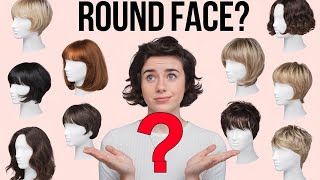 Which Haircut is Best For Round Face❓ Top 10 Hairstyles😲 [upl. by Furmark146]