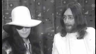 John amp Yoko Return to London [upl. by Donica]