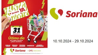 Ofertas Soriana MX del 10 al 29 de octubre del 2024 [upl. by Sosthena]