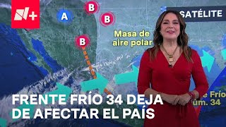 Lluvias en zonas del centro de México  Las Noticias [upl. by Holna]