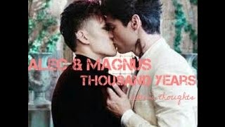 MALEC  wedding scene  alecs thoughts  quotthousand yearsquot [upl. by Euqinomod]