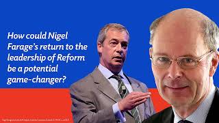 Potential gamechanger John Curtice on Nigel Farages possible return as leader of Reform [upl. by Airdnat]