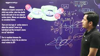 The Structure and Planarity of Allenes  Chemistry  Amazon Academy JEE [upl. by Kelsey448]