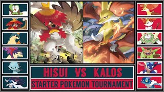 HISUI vs KALOS  Starter Pokémon Tournament PreQualifier [upl. by Loftis]