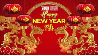 Background Happy New Year visual tết  background chúc mừng năm mới Background tết [upl. by Roselle]